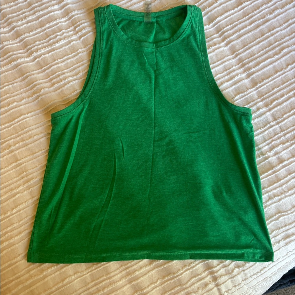 Beyond Yoga Vibrant Green Tank Top